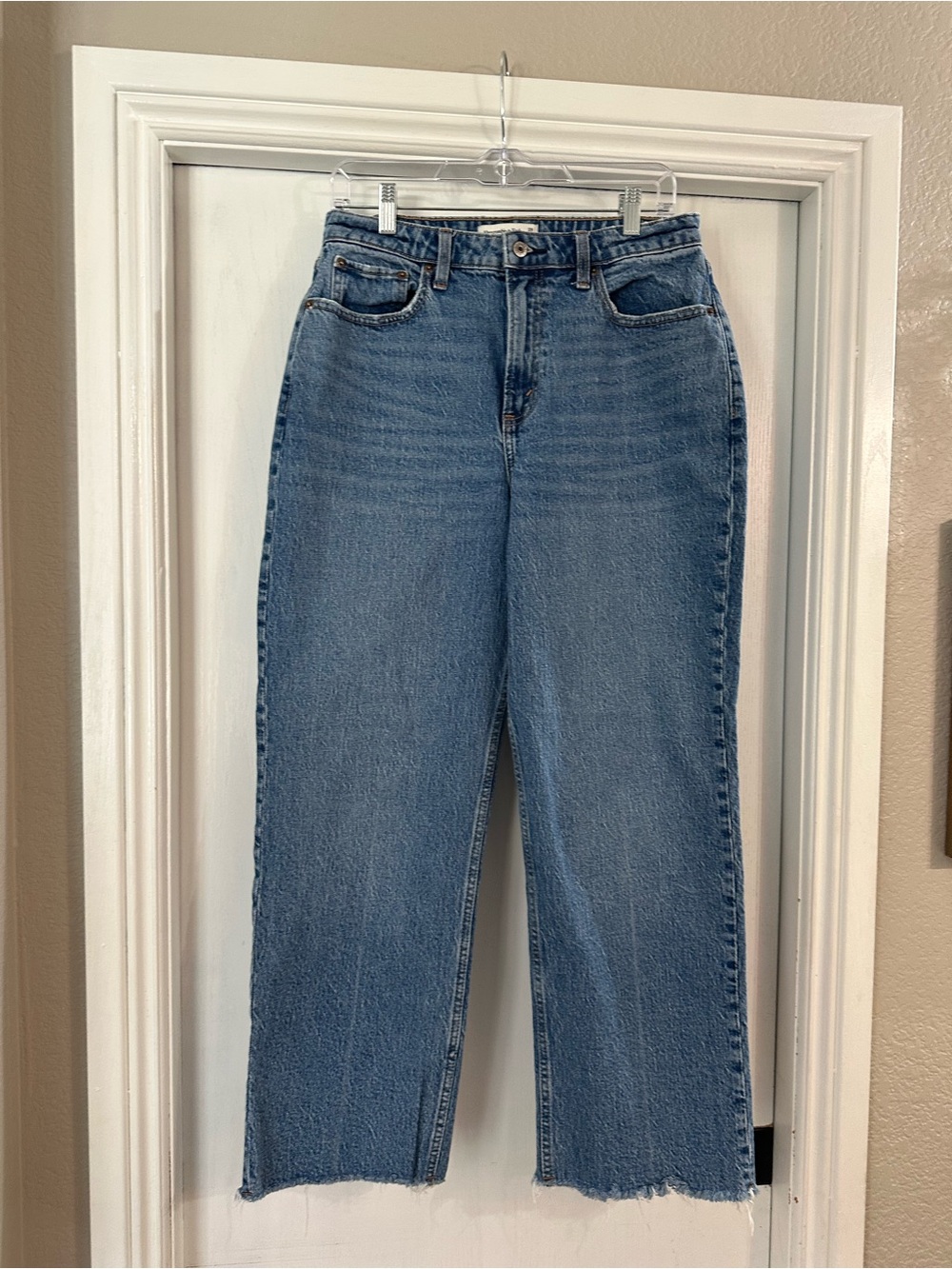 Abercrombie & Fitch Straight Leg Jeans - Blue